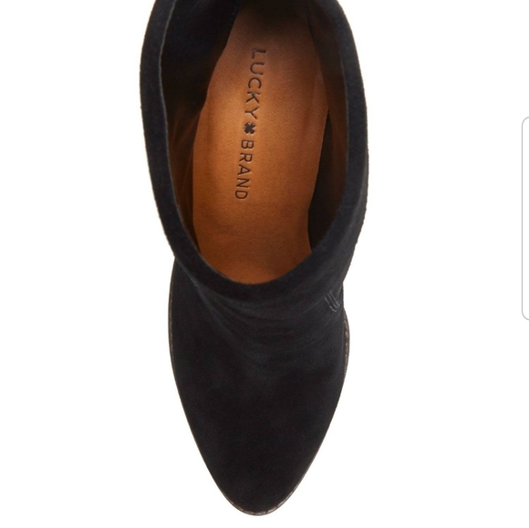 Lucky Brand suede bootie - Picture 4 of 6